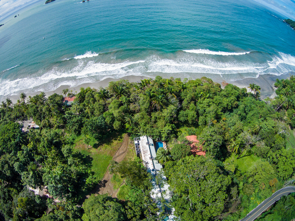 Hotel Verde Mar Aerial Photography Facing Straight Out to Ocean